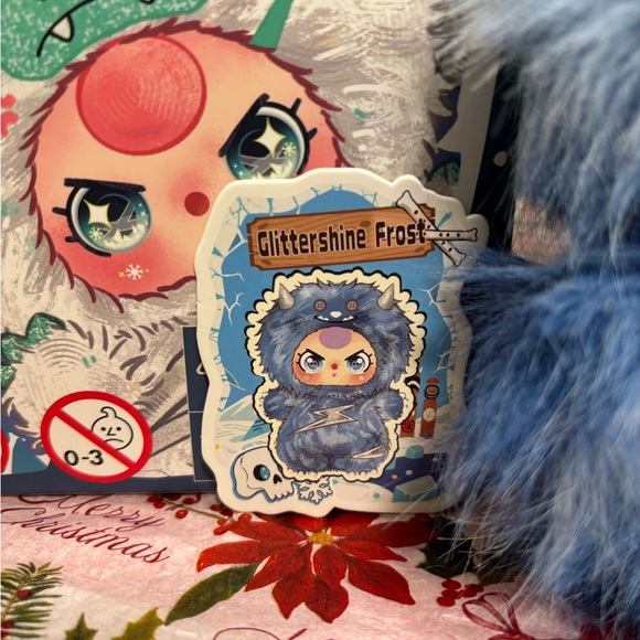 Baby Three Yeti Plush Blind Box “Glittershine Frost” ❄️🩵 - Picture 14 of 15